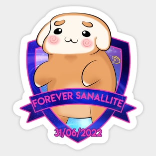 Forever Sanallite Badge Hololive Tsukumo Sana Fanbase Sticker